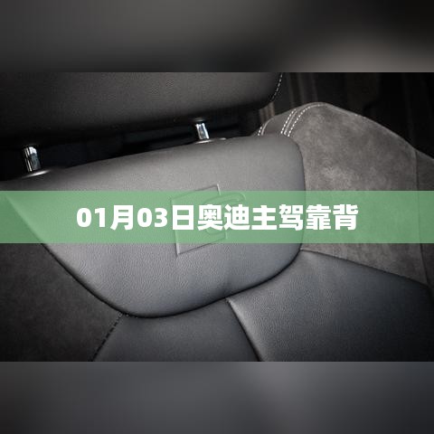 奥迪主驾靠背细节曝光，01月03日新动态