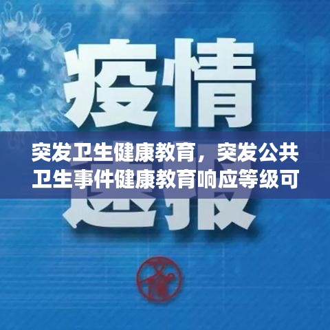 突发卫生健康教育，突发公共卫生事件健康教育响应等级可分为几级 