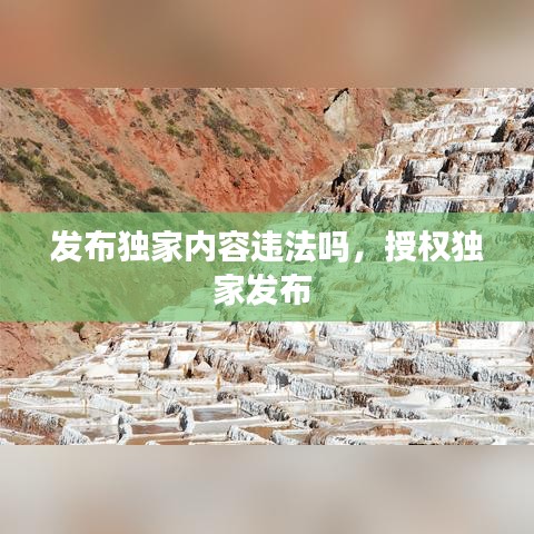 发布独家内容违法吗，授权独家发布 