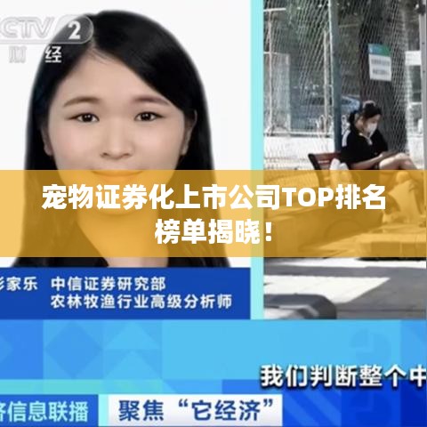 宠物证券化上市公司TOP排名榜单揭晓！