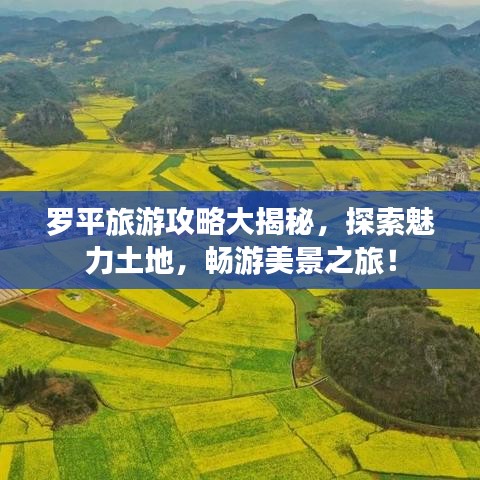 罗平旅游攻略大揭秘，探索魅力土地，畅游美景之旅！