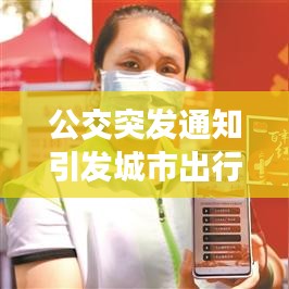 公交突发通知引发城市出行挑战，应对策略揭秘！