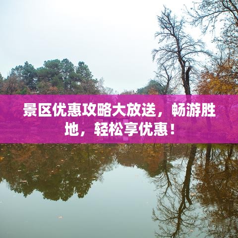 景区优惠攻略大放送，畅游胜地，轻松享优惠！