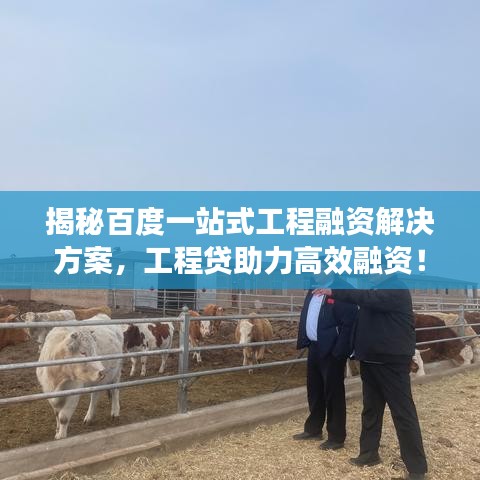 揭秘百度一站式工程融资解决方案，工程贷助力高效融资！