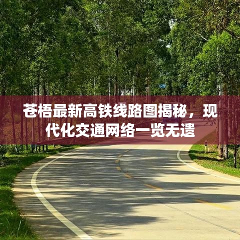 苍梧最新高铁线路图揭秘，现代化交通网络一览无遗